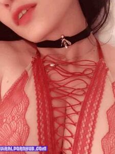 Shika Cosplay Red Lingerie Nude Photos Leaked