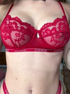Natalie Roush Nude Red Lingerie Try On Onlyfans Video Leaked