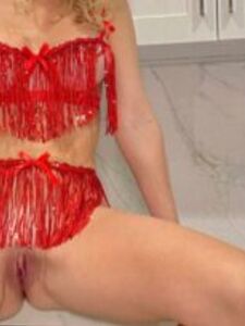 Vicky Stark Crochet Dresses Try On Onlyfans album