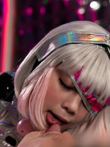 Aya Komatsu - Cosplay and plays with your - Cospuri 0354