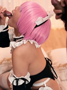 Aya Komatsu witth 5 cocks - Cospuri 0319