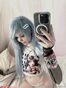 Belle Delphine Leaked Emo Raccoon Teasing Onlyfans Album